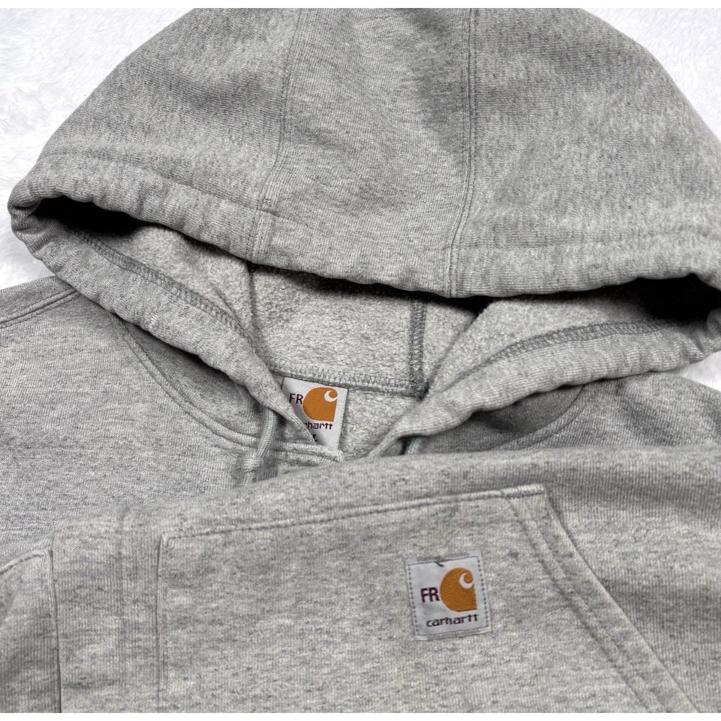 Carhartt Fr Flame Resistant Hoodie Jacket Zips Gray 3 Hrc Men 3xl Heavy Frk007